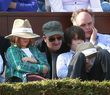 Entweder haben sie keine Lust auf die Fotografen oder auf das Tennis-Match