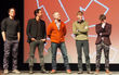 In "Kill Your Darling" stand er mit Michael C. Hall (ganz links) vor der Kamera