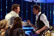 Dieter sprach noch kurz mit Alexander nach dessen Auftritt