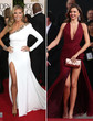 Heidi KLumd und Miranda Kerr setzten bei den Golden Globes auf hohe Beinschlitze 