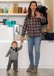 Jennifer Garner hilft Samuel bei seinen ersten Schritten