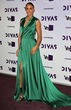 Kelly Rowland erschien im grünen Dress auf dem Red Carpet