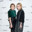 Die Olsen-Twins überraschen immer wieder durch verrückte Kombinationen und Material-Mixe