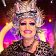 Die Drag Queen nimmt ihre Brüste mit ins Dschungel