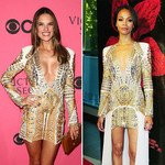 Alessandra und Zoe trugen das gleiche Kleid von Belmain Alessandra und Zoe trugen das gleiche Kleid von Belmain