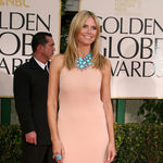 Heidi Klum trug bei den Golden Globes ein schlichtes Dress von Calvin Klein Heidi Klum trug bei den Golden Globes ein schlichtes Dress von Calvin Klein