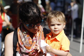 Selma Blairs Sohn ist einfach putzig!