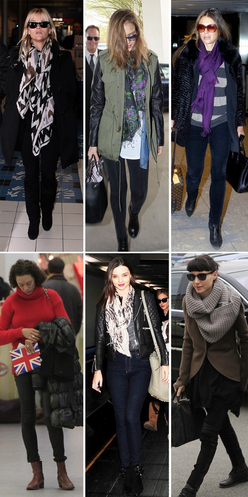 Miranda Kerr, Jessica Alba - Die Airport-Looks der Stars: Bequem und dennoch modisch