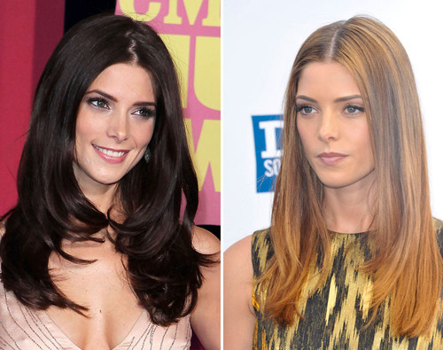 Ashley Greene hat sich in Sachen Haarfarbe verändert Ashley Greene hat sich in Sachen Haarfarbe verändert