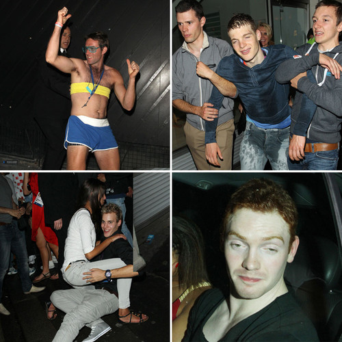 So sieht eine Olympia-Aftershow-Party aus... So sieht eine Olympia-Aftershow-Party aus...