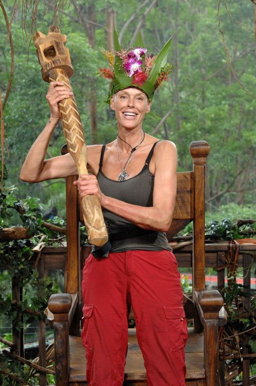 Brigitte Nielsen wurde zur Dschungelkönigin 2012 gewählt Brigitte Nielsen wurde zur Dschungelkönigin 2012 gewählt