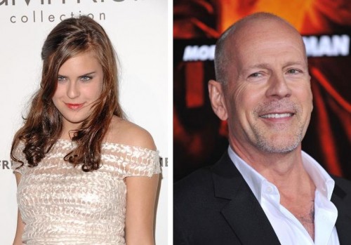 Bruce Willis rät seiner Tochter Tallulah zur Glatze Bruce Willis rät seiner Tochter Tallulah zur Glatze