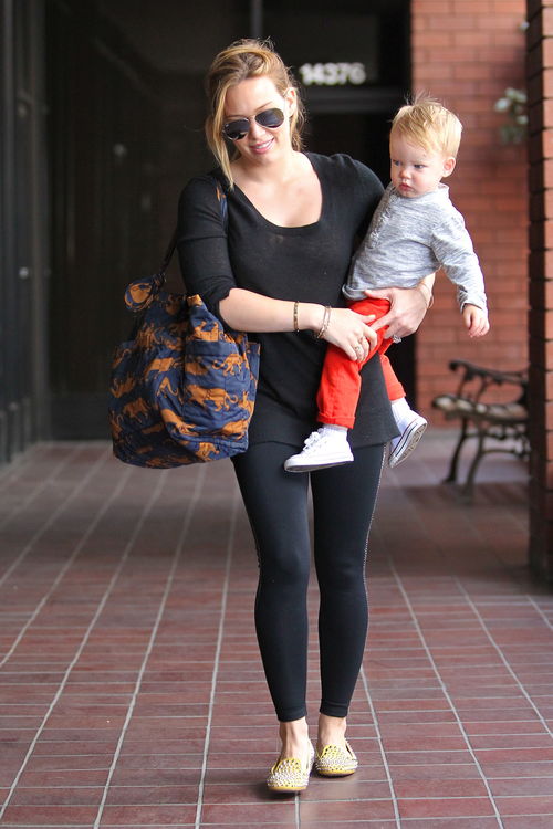 Hilary Duff mit Sohn Luca