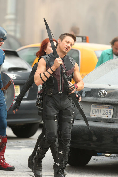 Jeremy Renner war in "The Avengers" als Hawkeye zu sehen