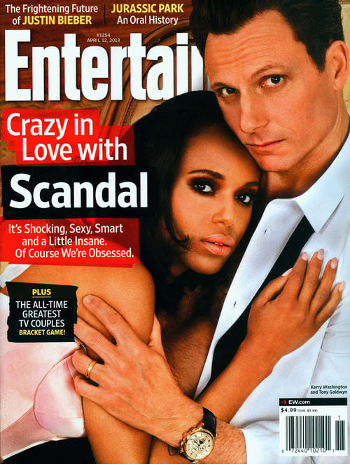 Kerry Washington und Tony Goldwyn haben in der Serie "Scandal" eine Affäre