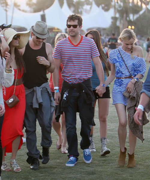 Nina Dobrev, Ian Somerhalder, Joshua Jackson und Diane Kruger waren zusammen unterwegs Nina Dobrev, Ian Somerhalder, Joshua Jackson und Diane Kruger waren zusammen unterwegs