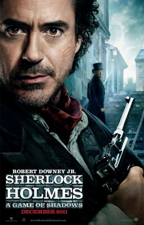 Bei "Sherlock Holmes: A Game of Shadows" wird Robert Downey Junior zum zweiten Mal die Rolle des Meister-Detektivs übernehmen Bei "Sherlock Holmes: A Game of Shadows" wird Robert Downey Junior zum zweiten Mal die Rolle des Meister-Detektivs übernehmen