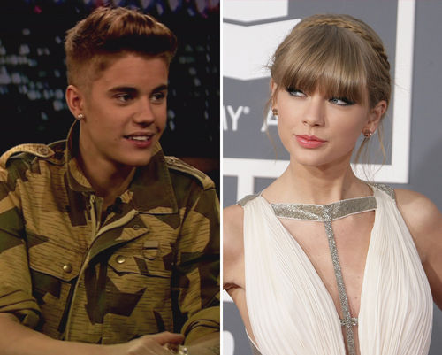 Taylor Swift hat anscheinend ein Auge auf den Biebster geworfen Taylor Swift hat anscheinend ein Auge auf den Biebster geworfen