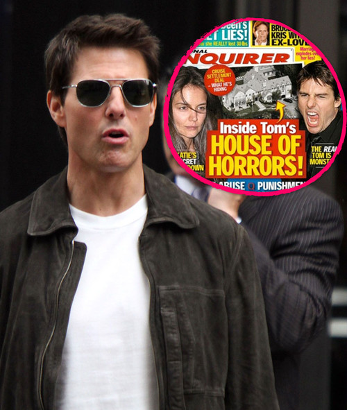 Tom Cruise verklagt den "National Enquirer" auf mehrere Hundert Millionen Dollar Tom Cruise verklagt den "National Enquirer" auf mehrere Hundert Millionen Dollar