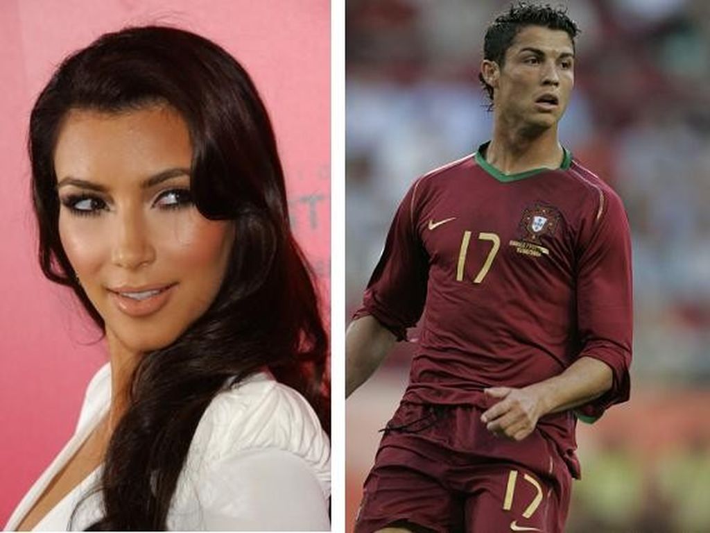Kim Kardashian knutscht mit Cristiano Ronaldo | Promiflash.de