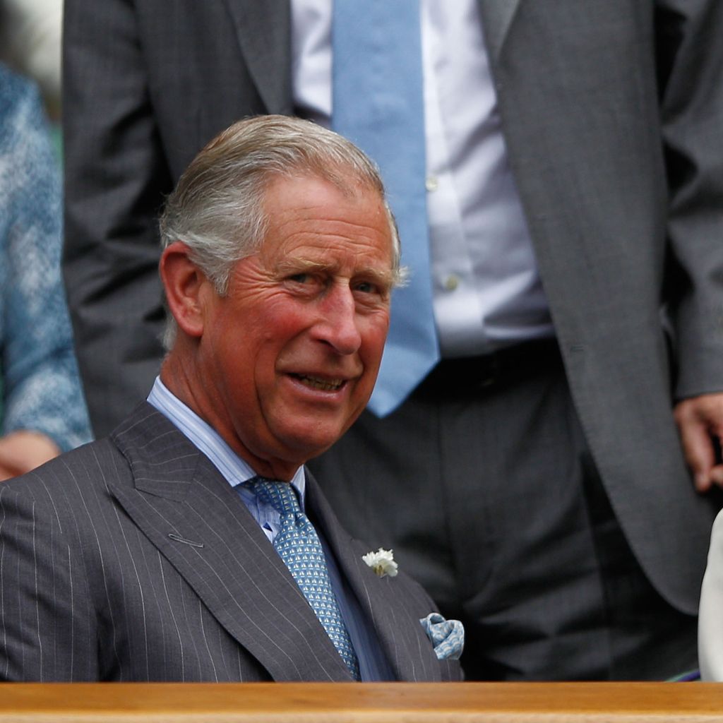 Der damalige Prinz Charles und Camilla bei den Wimbledon Championships 2012