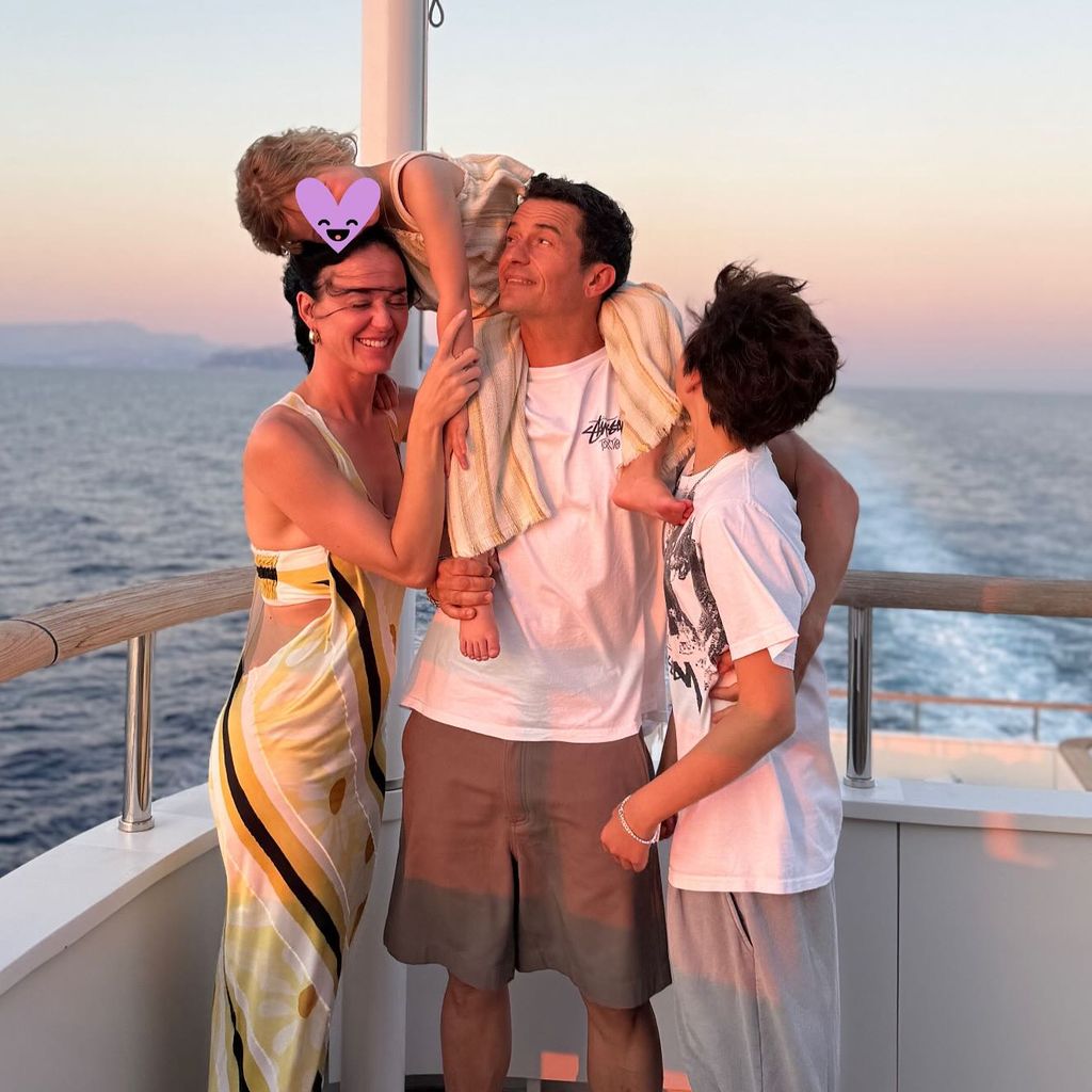 Katy Perry, Orlando Bloom, Daisy und Flynn, Sommer 2025
