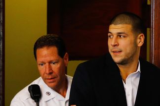 Aaron Hernandez, Sportler Aaron Hernandez, Sportler