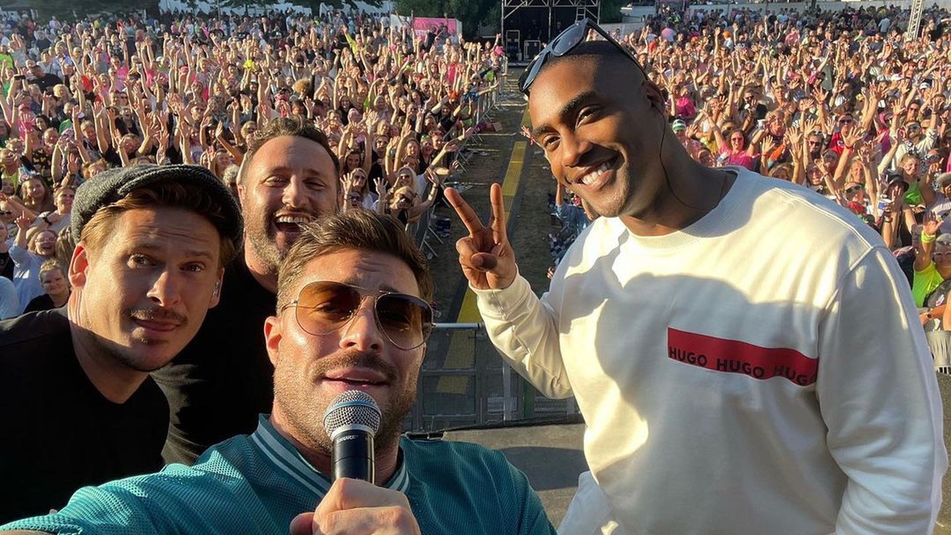 Große JubiläumsTour So bereitet sich die Band Blue vor