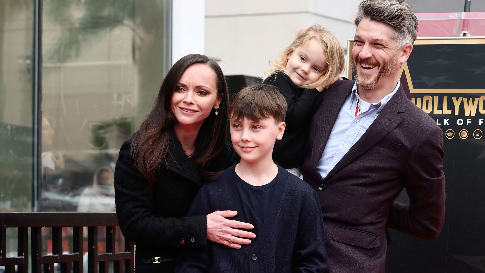 Christina Ricci feiert mit ihrer Familie Walk-of-Fame-Stern