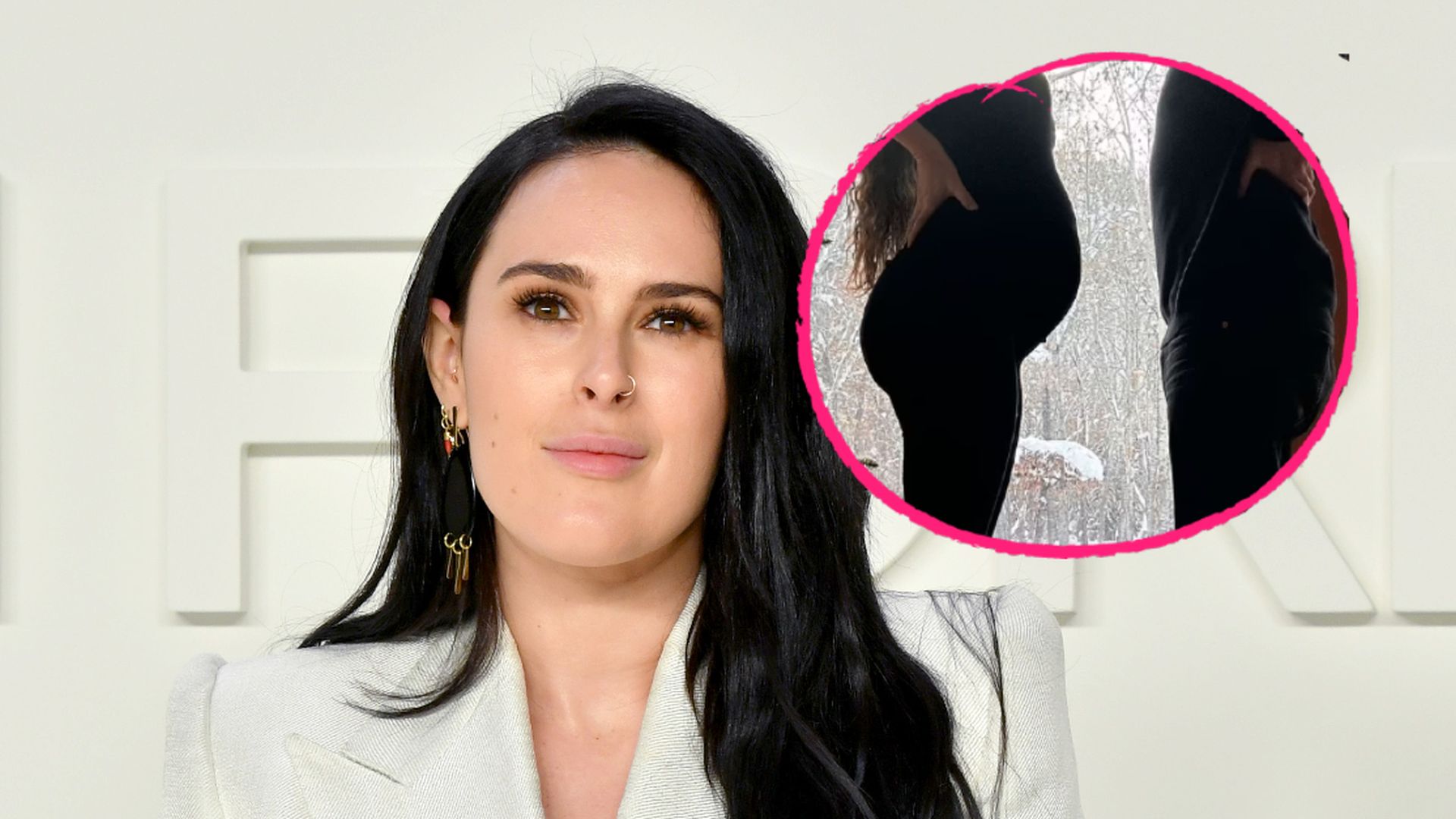Nach SchwangerNews Rumer Willis präsentiert Babybauch