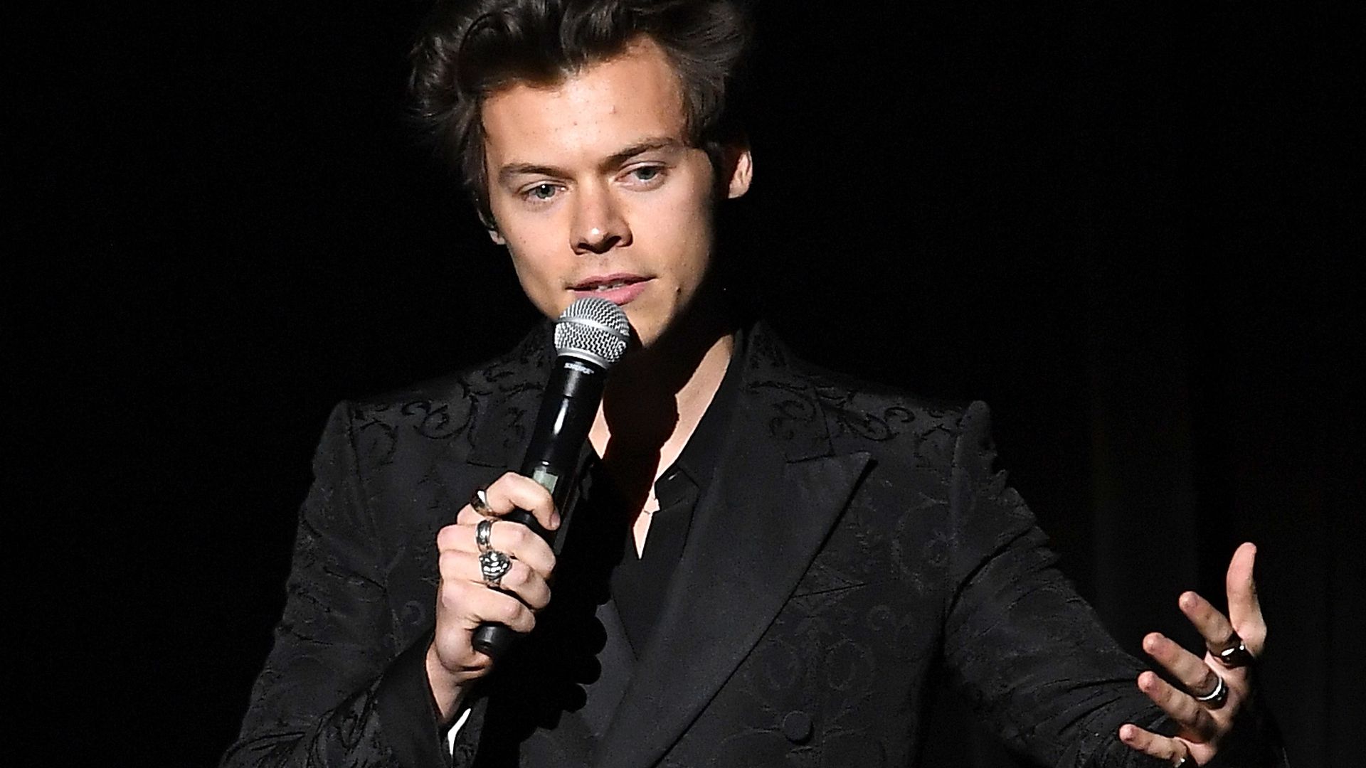 Am Set von Gucci Harry Styles startet als Testimonial durch