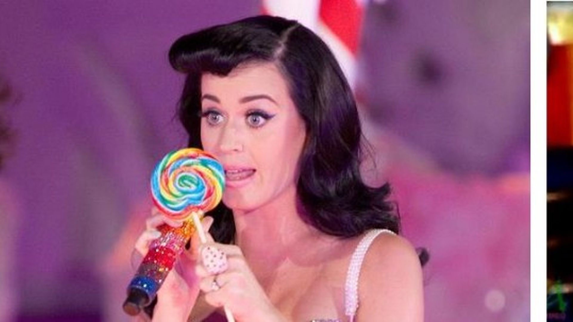 Lollipops: Katy Perry macht einen auf Fergie | Promiflash.de