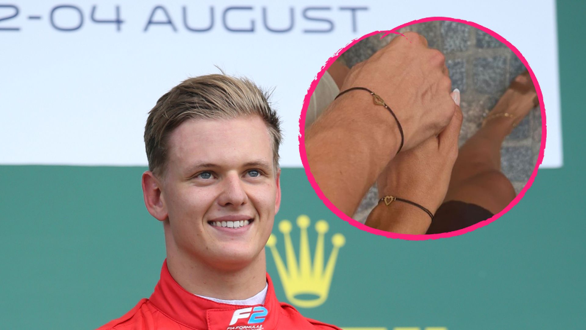 Liebesarmbänder: Wer ist die Frau an Mick Schumachers Seite?
