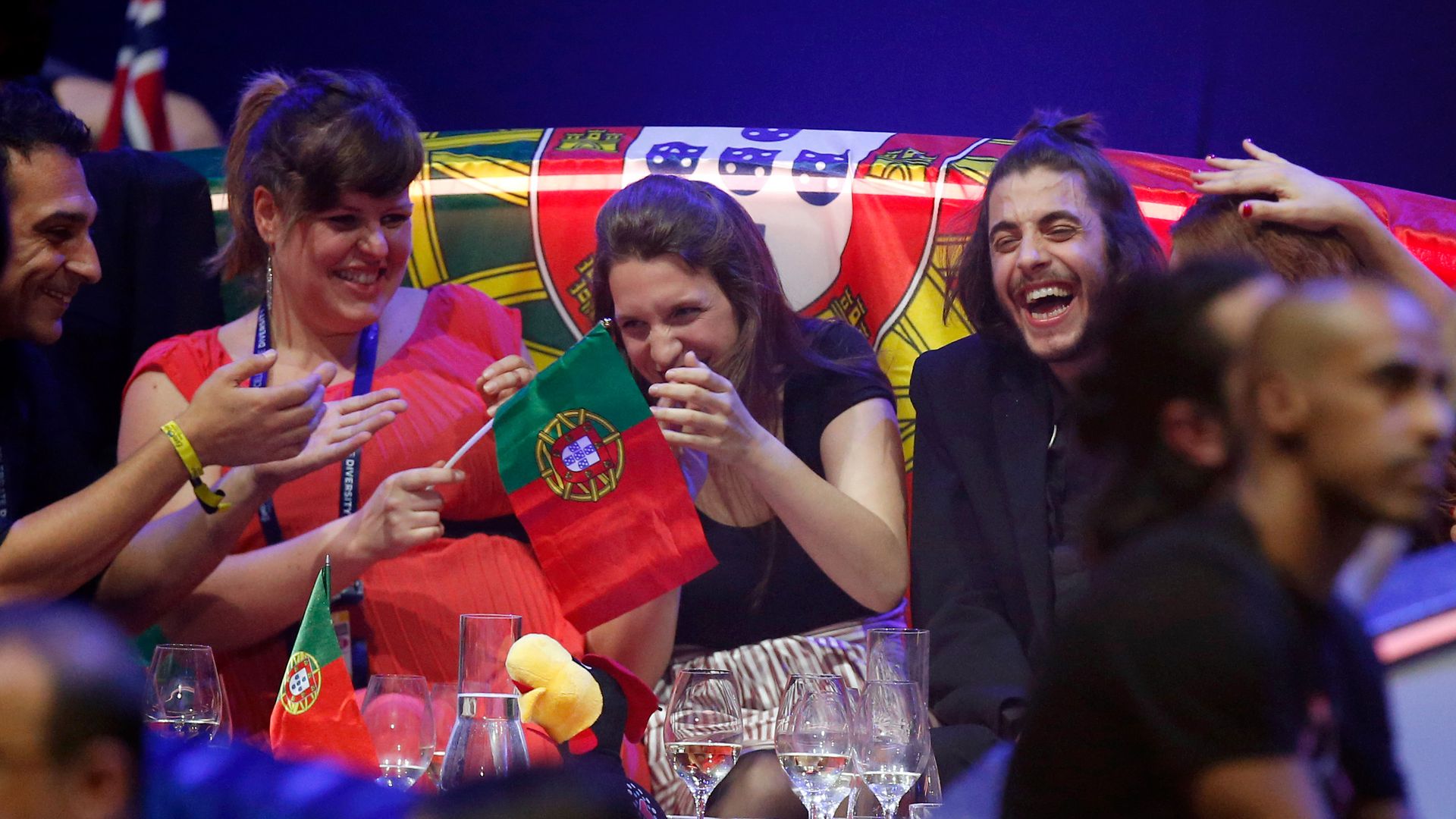 Hinter den ESC2017Kulissen Das sah man nicht im TV! Promiflash.de