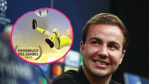 Kinderbuch Des Jahres Mario Gotze Ist Sooo Stolz Promiflash De Kinderbuch Des Jahres Mario Gotze Ist Sooo Stolz Promiflash De