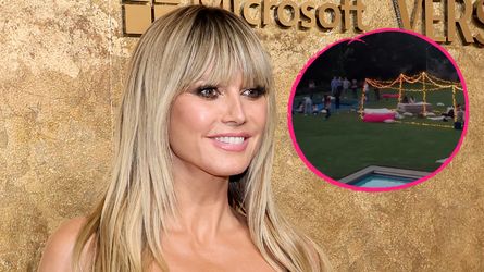 Outfitfrust? Heidi Klum schmollt oben ohne auf Klamottenberg | Promiflash