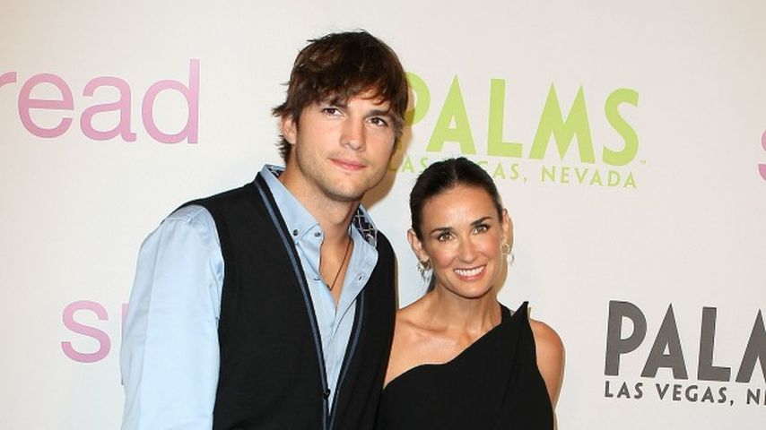 Ashton Kutcher und Demi Moore
