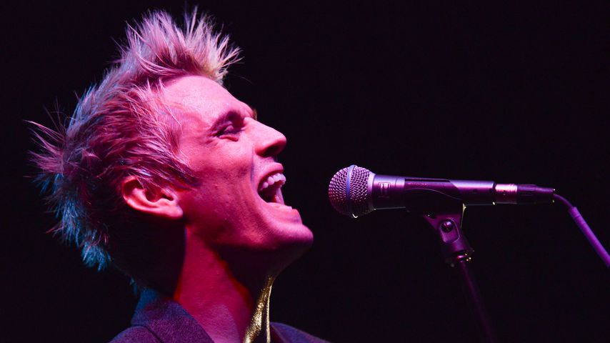 Aaron Carter bei einem Auftritt in Bloomington