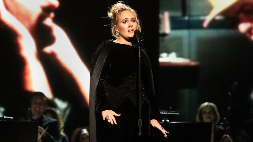 Adele bei ihrer Grammy-Performance