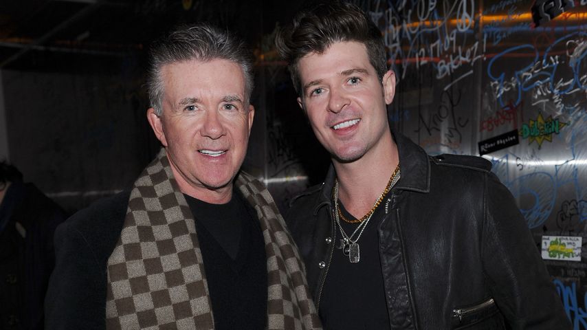Alan Thicke und Robin Thicke beim "Festival After Dark"