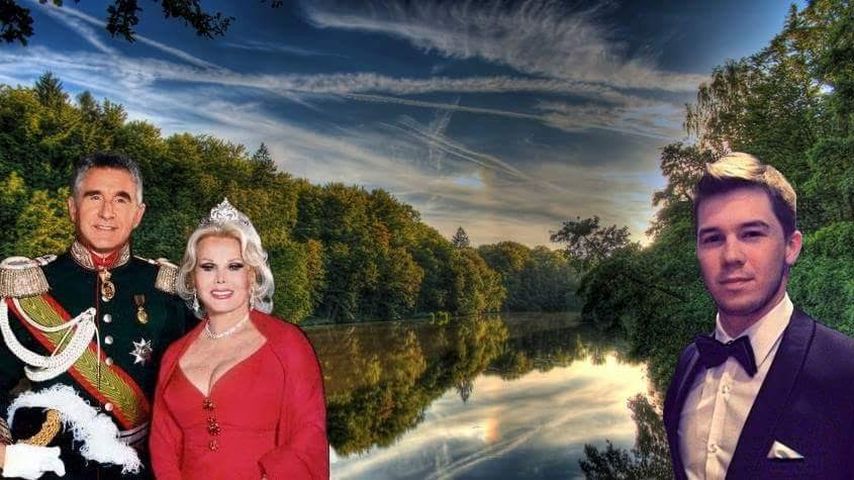 Albrecht von Anhalt, Frédéric von Anhalt und Zsa Zsa Gabor