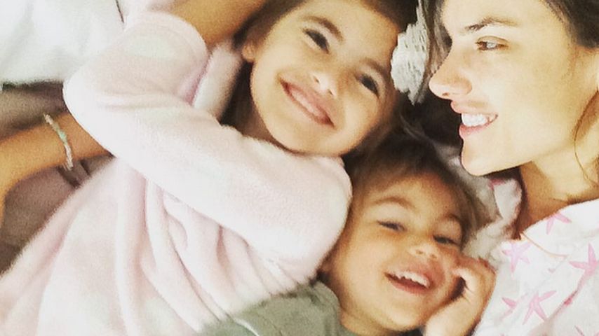 Alessandra Ambrosio, Noah Ambrosio Mazur und Anja Ambrosio Mazur