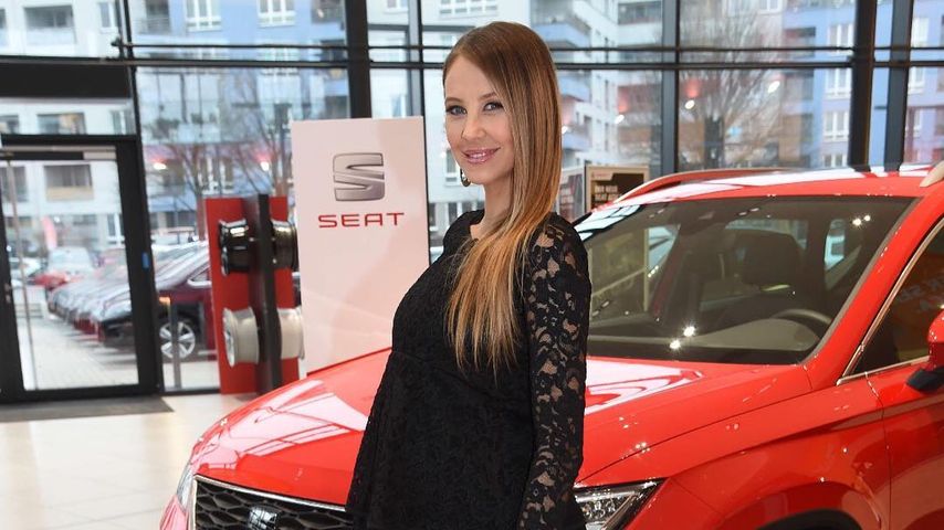 Alessandra Meyer-Wölden in ihrer zweiten Zwillingsschwangerschaft