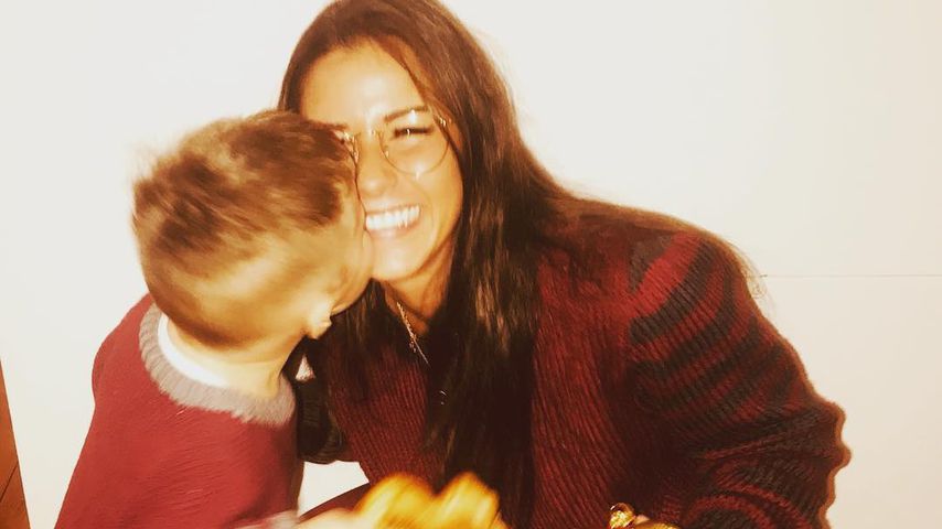 Alessio und Mama Sarah Lombardi
