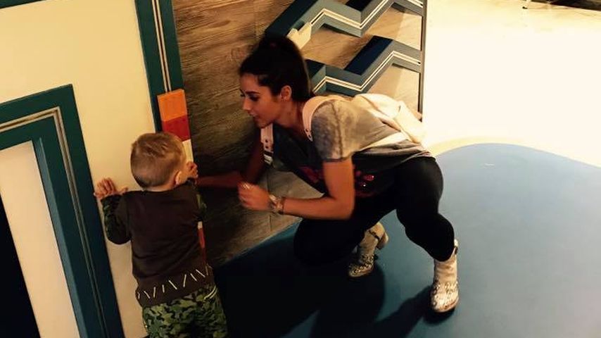 Alessio Lombardi und Mama Sarah Lombardi