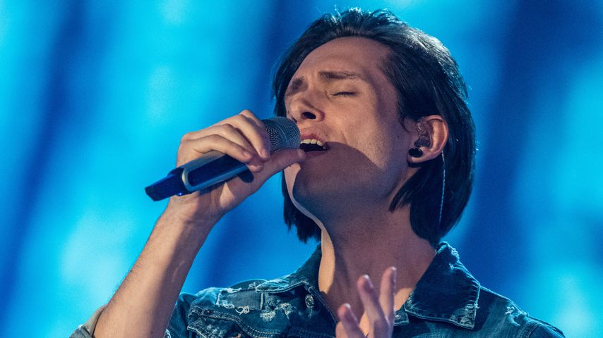 Alexander Jahnke während der zweiten Live-Show von DSDS