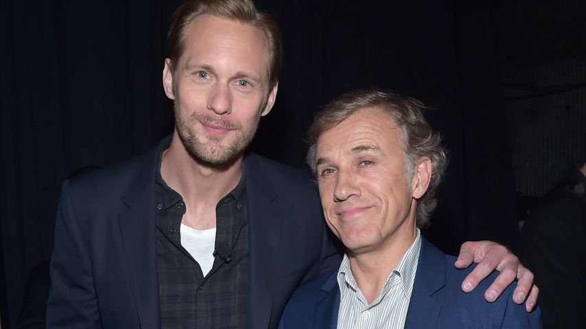 Alexander Skarsgard und Christoph Waltz bei der "CinemaCon 2016" in Las Vegas
