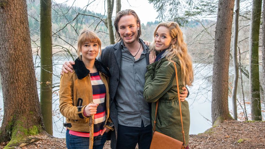 Alice Ludwig, Alexander Milz und Victoria Reich, "Sturm der Liebe"-Darsteller