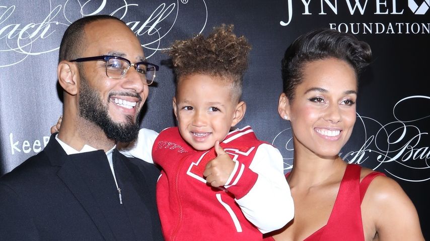 Alicia Keys, Swizz Beatz und Egypt Dean