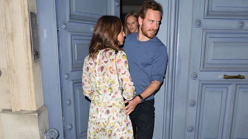 Schauspieler Alicia Vikander und Michael Fassbender